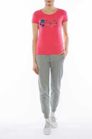 Floral motif t-shirt, zdjęcie 2 Floral motif t-shirt od EA7 Emporio Armani